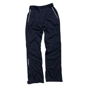 Sunice ZEPHAL Golf Pants Size Medium Navy Waterproof Ankle Zip Adjustable Flex